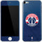 NBA Washington Wizards Blue Distressed Apple iPod Skin
