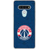 NBA Washington Wizards Blue Distressed LG Stylo 6 Clear Case