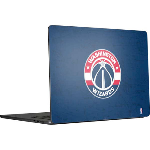 NBA Washington Wizards Blue Distressed MacBook Air 15 in (2023) Skin