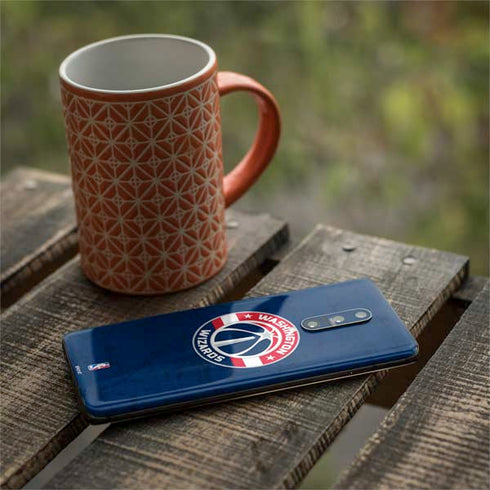 NBA Washington Wizards Blue Distressed OnePlus 7 Pro Skin