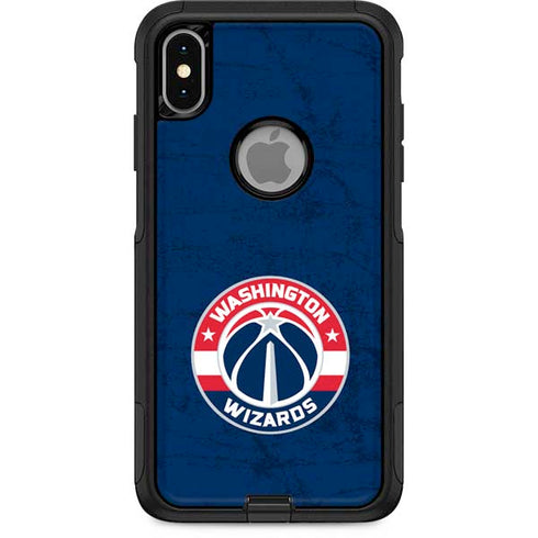 NBA Washington Wizards Blue Distressed Otterbox Commuter iPhone Skin