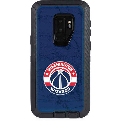 NBA Washington Wizards Blue Distressed Otterbox Defender Galaxy Skin