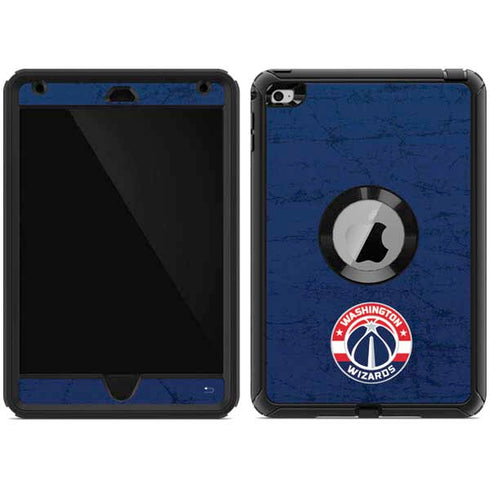 NBA Washington Wizards Blue Distressed Otterbox Defender iPad Skin