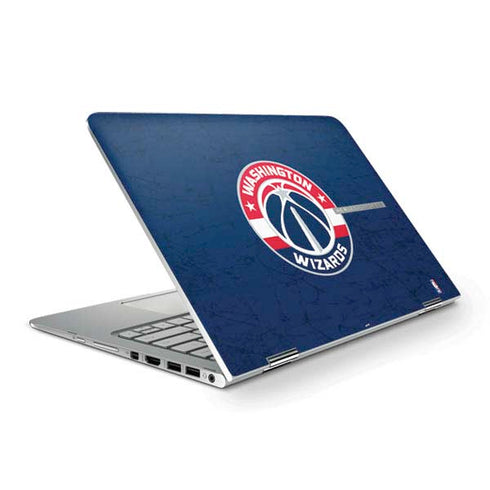NBA Washington Wizards Blue Distressed HP Spectre Skin