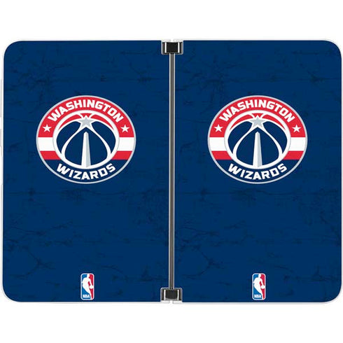 NBA Washington Wizards Blue Distressed Surface Duo Skin