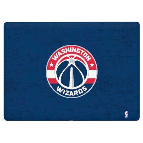 NBA Washington Wizards Blue Distressed Surface Laptop 2 Skin