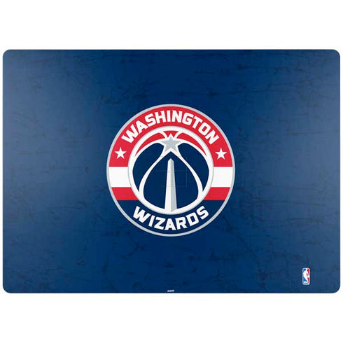 NBA Washington Wizards Blue Distressed Surface Laptop 4 15in Skin