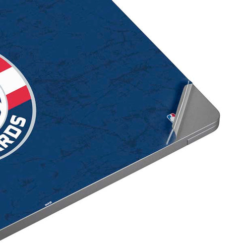 NBA Washington Wizards Blue Distressed Surface Laptop 4 15in Skin
