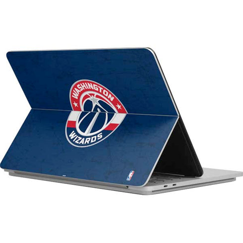 NBA Washington Wizards Blue Distressed Surface Laptop Studio Skin