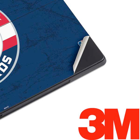 NBA Washington Wizards Blue Distressed Surface Pro 7 Skin