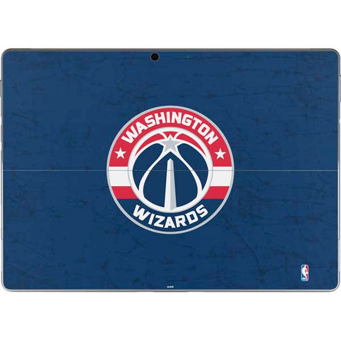 NBA Washington Wizards Blue Distressed Surface Pro 8 Skin