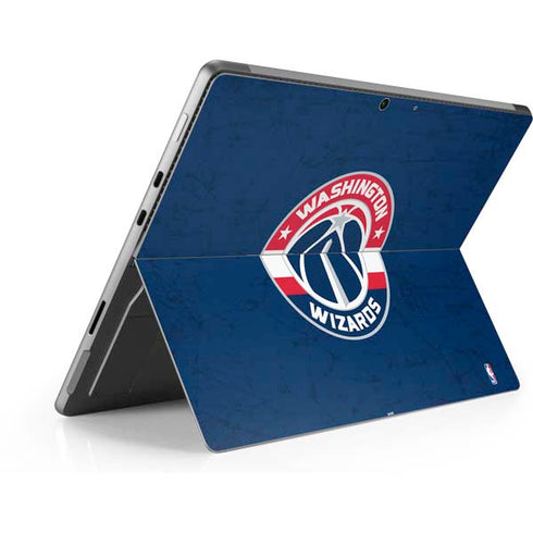 NBA Washington Wizards Blue Distressed Surface Pro 8 Skin