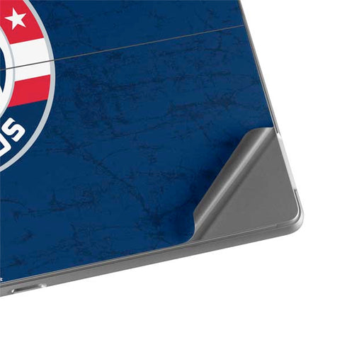 NBA Washington Wizards Blue Distressed Surface Pro 9 Skin