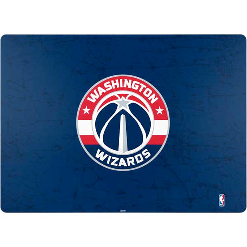 NBA Washington Wizards Blue Distressed Universal Laptop 16in (13 x 9.4in) Skin