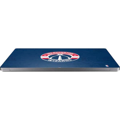 NBA Washington Wizards Blue Distressed Universal Laptop 16in (13 x 9.4in) Skin