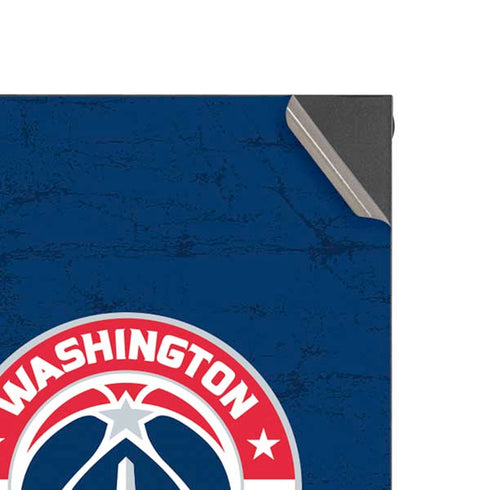 NBA Washington Wizards Blue Distressed Xbox Series X Console Skin
