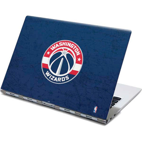 NBA Washington Wizards Blue Distressed Yoga 910 2-in-1 14in Touch-Screen Skin