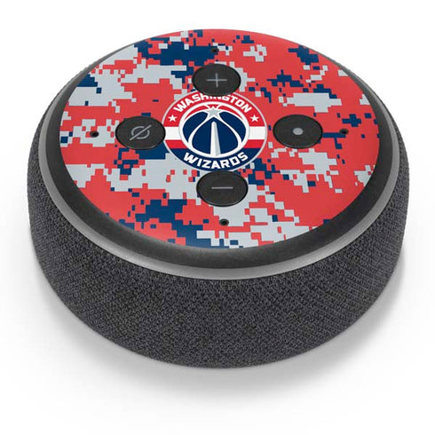 NBA Washington Wizards Camo Digi Amazon Echo Dot Skin