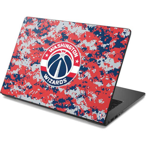 NBA Washington Wizards Camo Digi Dell Chromebook Skin