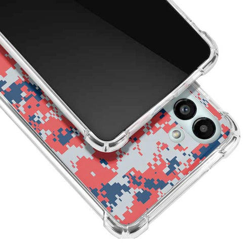 NBA Washington Wizards Camo Digi Galaxy A13 5G Clear Case