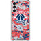 NBA Washington Wizards Camo Digi Galaxy A14 5G Clear Case