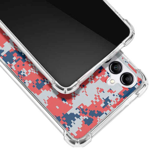 NBA Washington Wizards Camo Digi Galaxy A14 5G Clear Case