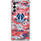 NBA Washington Wizards Camo Digi Galaxy A15 5G Clear Case