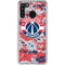 NBA Washington Wizards Camo Digi Galaxy A21 Clear Case