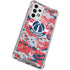 NBA Washington Wizards Camo Digi Galaxy A53 5G Clear Case