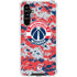 NBA Washington Wizards Camo Digi Galaxy A54 5G Clear Case