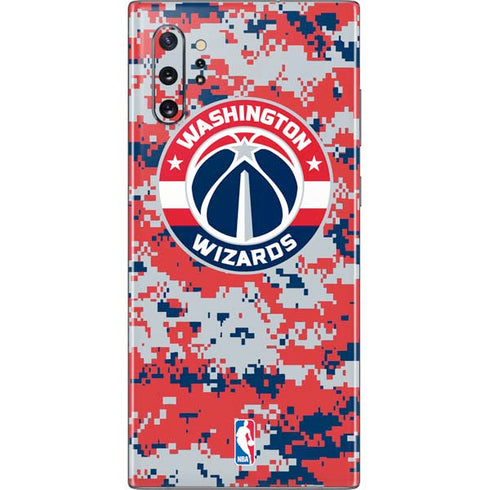 NBA Washington Wizards Camo Digi Galaxy Note 10 Plus Skin