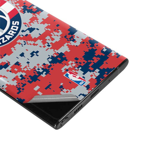 NBA Washington Wizards Camo Digi Galaxy Note 10 Plus Skin