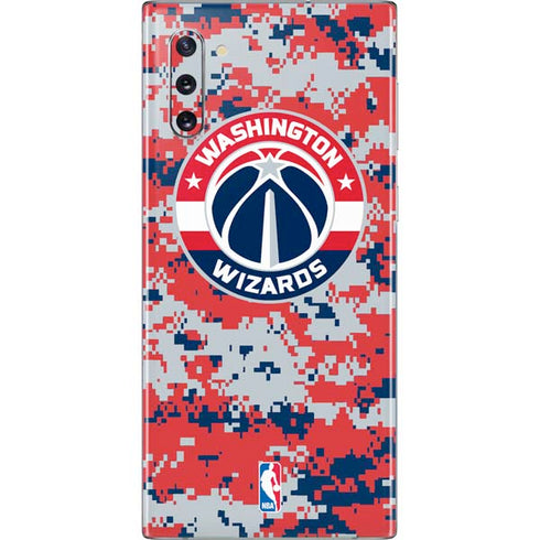 NBA Washington Wizards Camo Digi Galaxy Note 10 Skin