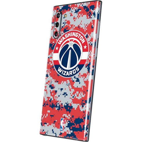 NBA Washington Wizards Camo Digi Galaxy Note 10 Skin