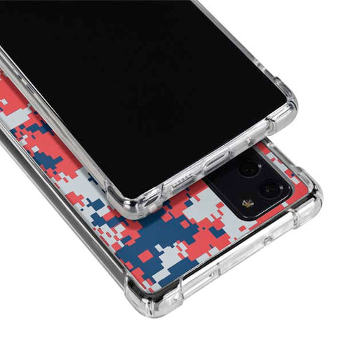 NBA Washington Wizards Camo Digi Galaxy Note20 5G Clear Case