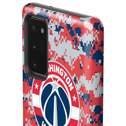 NBA Washington Wizards Camo Digi Galaxy Note20 5G Pro Case