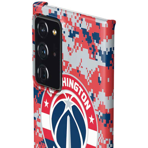 NBA Washington Wizards Camo Digi Galaxy Note20 Ultra 5G Lite Case