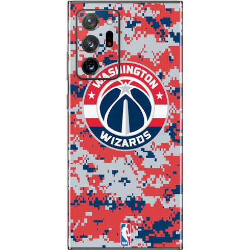 NBA Washington Wizards Camo Digi Galaxy Note20 Ultra 5G Skin