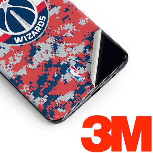 NBA Washington Wizards Camo Digi Galaxy S10 Plus Skin