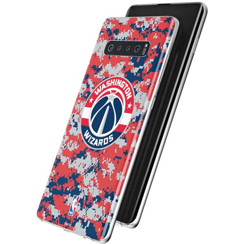 NBA Washington Wizards Camo Digi Galaxy S10 Skin