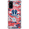 NBA Washington Wizards Camo Digi Galaxy S20 FE Clear Case