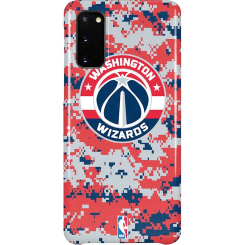 NBA Washington Wizards Camo Digi Galaxy S20 Lite Case