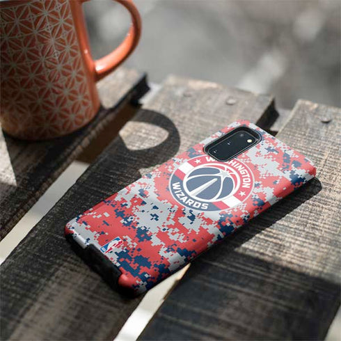 NBA Washington Wizards Camo Digi Galaxy S20 Pro Case