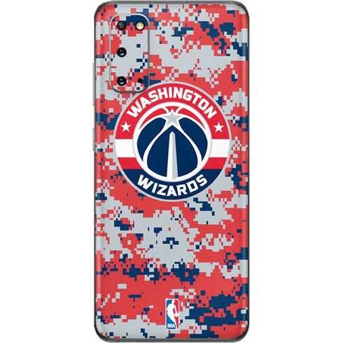 NBA Washington Wizards Camo Digi Galaxy S20 Skin