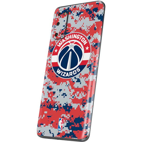 NBA Washington Wizards Camo Digi Galaxy S20 Skin