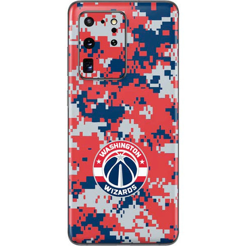 NBA Washington Wizards Camo Digi Galaxy S20 Ultra 5G Skin