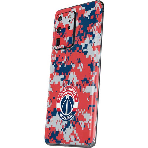 NBA Washington Wizards Camo Digi Galaxy S20 Ultra 5G Skin