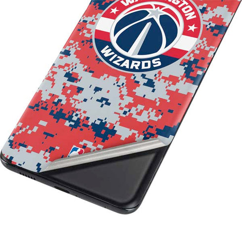 NBA Washington Wizards Camo Digi Galaxy S21 Ultra 5G Skin