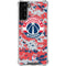 NBA Washington Wizards Camo Digi Galaxy S22 Plus Clear Case