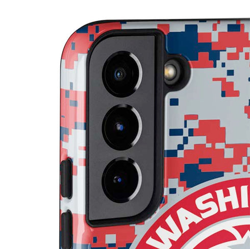 NBA Washington Wizards Camo Digi Galaxy S22 Plus Pro Case